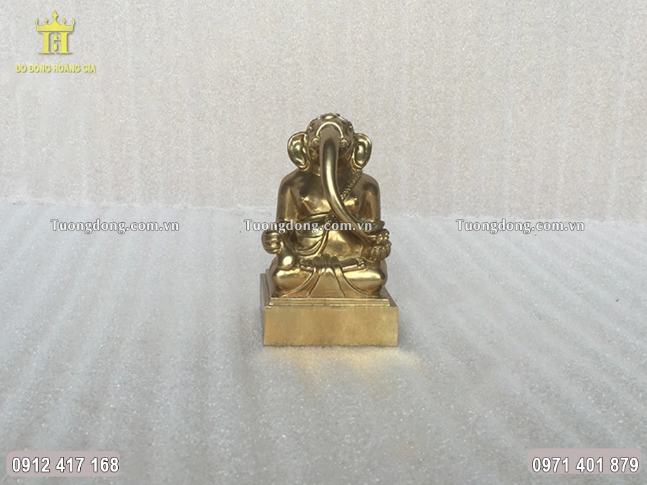 Tượng Thần Voi Ganesha Bằng Đồng, Tượng Phúc Thần