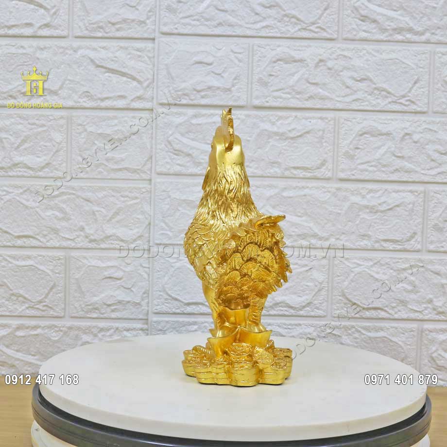 Tượng đồng Hoàng Gia địa chỉ cung cấp tượng đồng gà trống chất lượng
