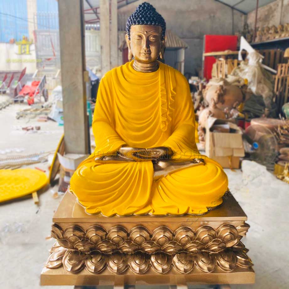 Quy trình đúc tượng Phật bằng đồng tại làng nghề đúc đồng Ý Yên, Nam Định