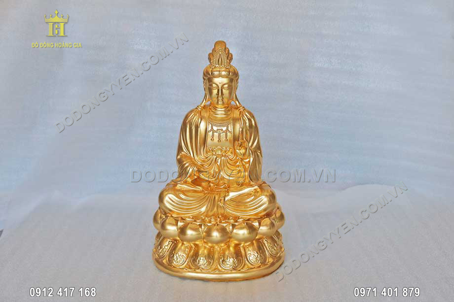 Tượng Phật bà Quan Âm mang đến sự bình an cho gia chủ