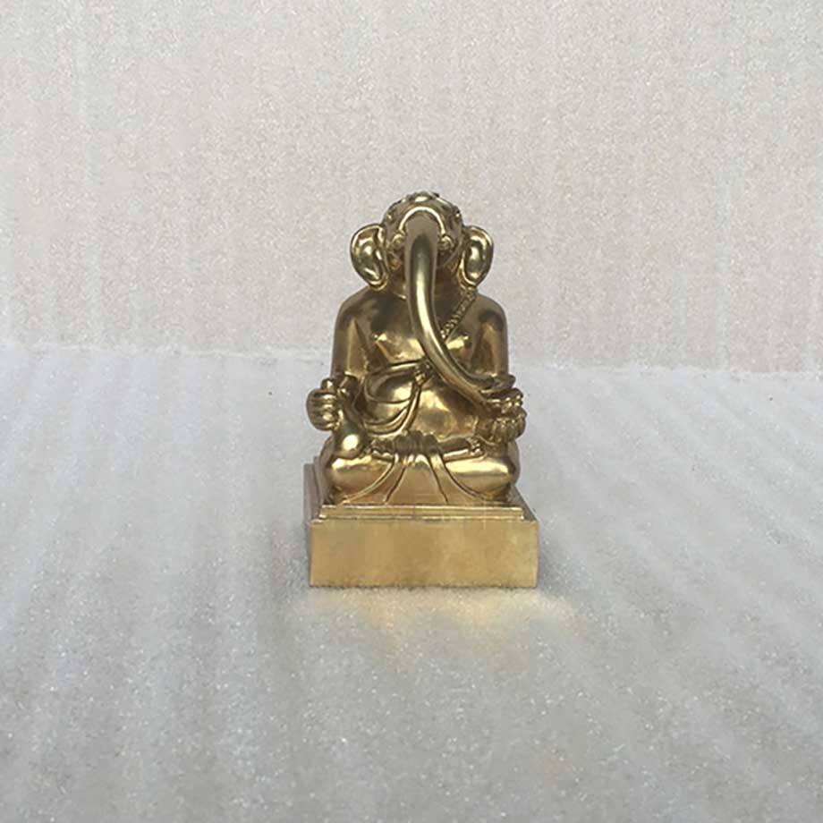 Tượng Thần Voi Ganesha Bằng Đồng, Tượng Phúc Thần